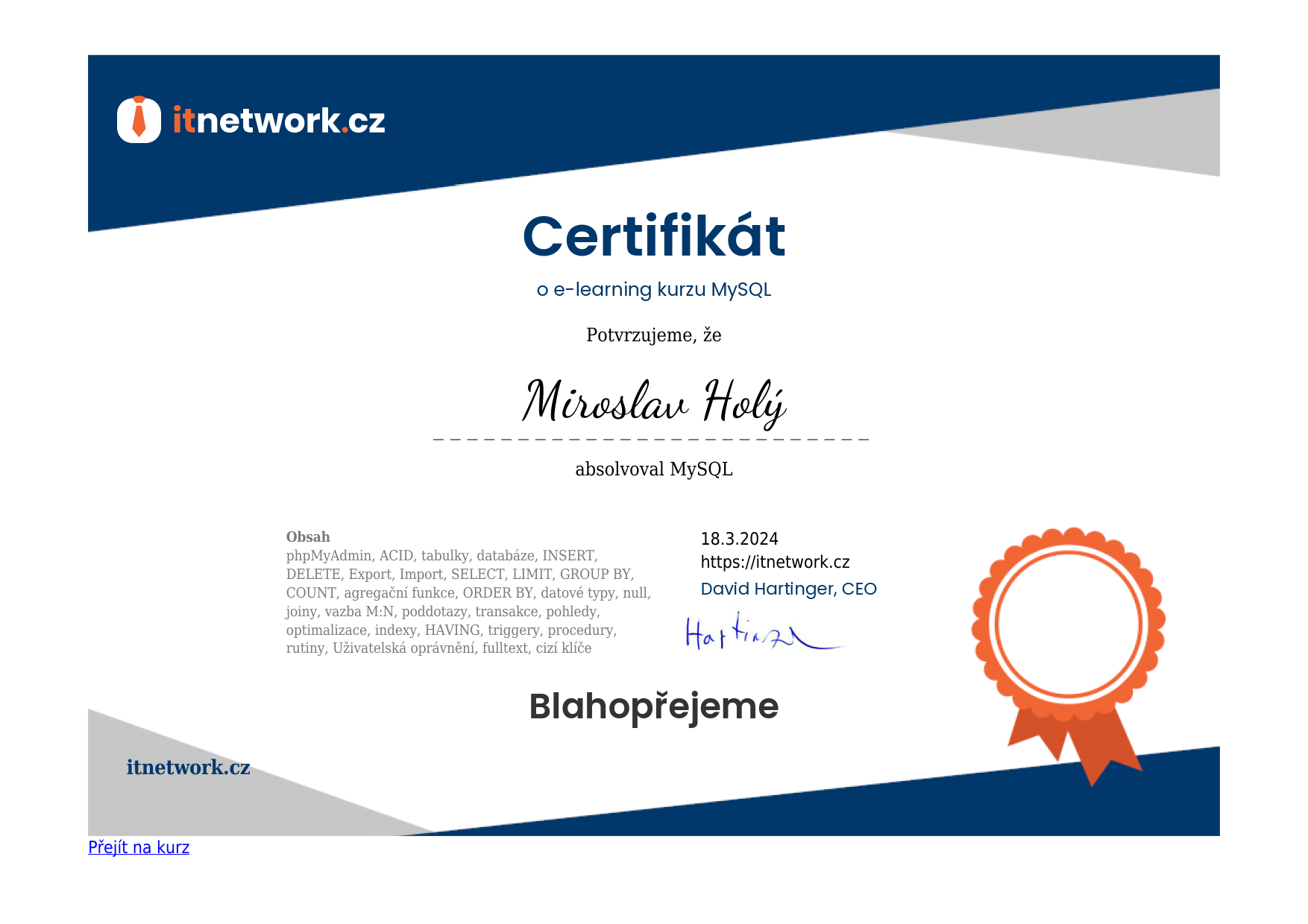 Certifikát 5